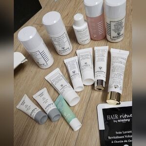 25+ Pcs Sisley Skincare Collection Mini & Travel Size Set + 2 Makeup Pouches  🎁